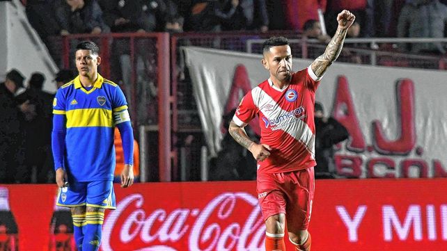 El ex-Patronato Gabriel Carabajal marcó ante Boca.&nbsp;