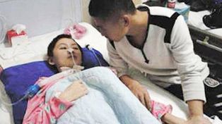Se despertó del coma después de ocho meses y denunció a su novio por golpearla