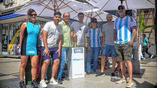 Palpitando el partido de Argentina - México del Mundial de Qatar, La Mañana de la Red realizó una jornada al aire libre con sorteos de camisetas, premios y sorpresas