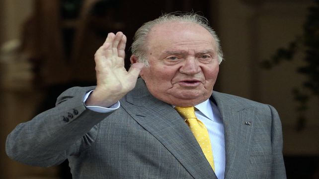Saludo. Juan Carlos fue una figura clave de la transición española.&nbsp;