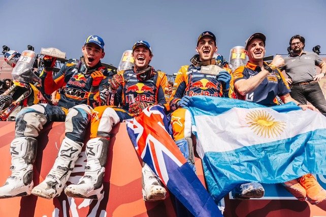 Rally Dakar: Benavides terminó 4º en Motos, donde fue campeón Sanders