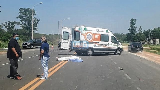 Murió el joven accidentado en ruta 12