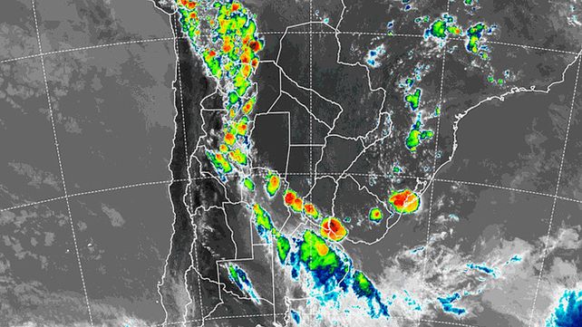 SMN: Aviso a corto plazo por tormentas fuertes