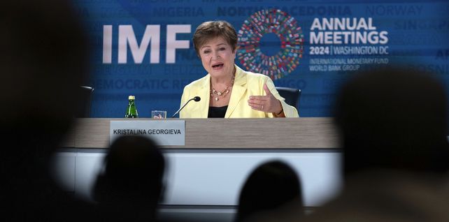 La directora gerente del Fondo Monetario Internacional (FMI) La directora gerente del Fondo Monetario Internacional (FMI)