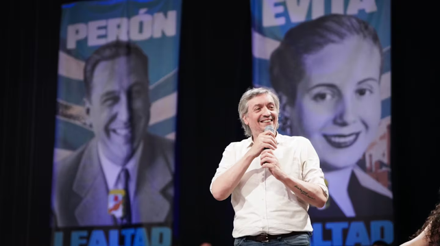 El diputado nacional y referente de La Cámpora, Máximo Kirchner, estuvo en Chaco.