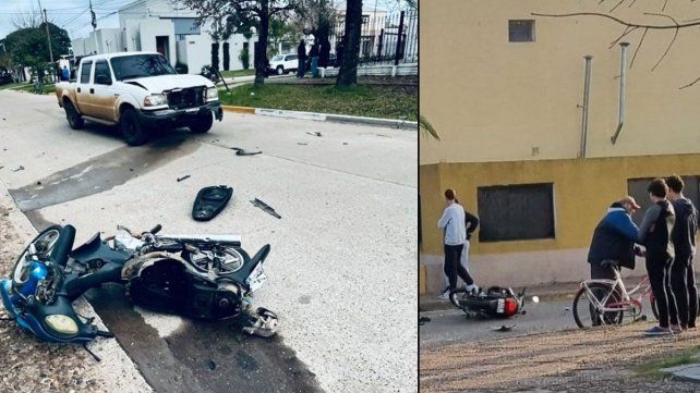 Dos motociclistas