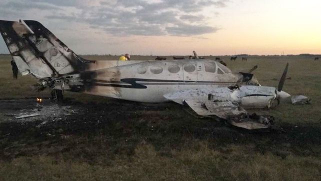 Tres personas resultaron heridas por el aterrizaje forzado de un avión de la Policía Federal.