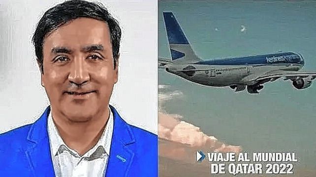 Pablo Grasso publicó el sorteo en medio de críticas a los viajes al exterior. Incluye pasajes