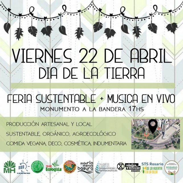 Día Internacional del Planeta Tierra: Rosario marcha contra la crisis climática