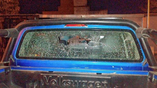 Los policías salieron ilesos tras los balazos
