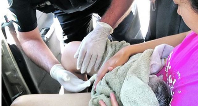 Polic&iacute;a y partero: un suboficial cordob&eacute;s ayud&oacute; al octavo nacimiento de su carrera