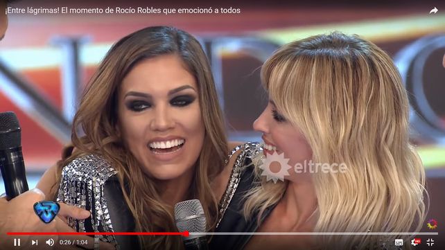 Rocío Robles se emocionó junto a su madre al recordar su historia de vida