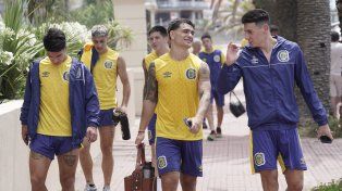 Los jugadores de Central tuvieron la mañana libre. Por la tarde irá nuevamente al gimnasio.
