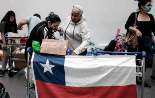 Chile continúa con más de 7 mil casos diarios y con los hospitales al borde del colapso