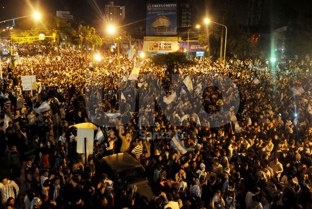 Coordinan operativo de seguridad para el final del partido de Argentina y Alemania