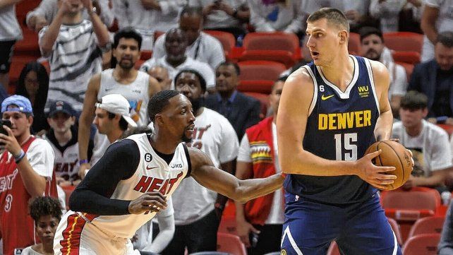 Denver quedó 3-1 arriba sobre Miami en la serie final de la NBA.
