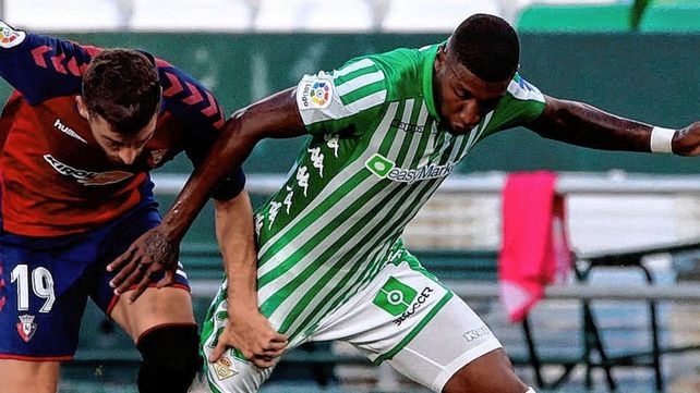 El brasileño Emerson vuelve a Barcelona después de su paso por Betis.&nbsp;