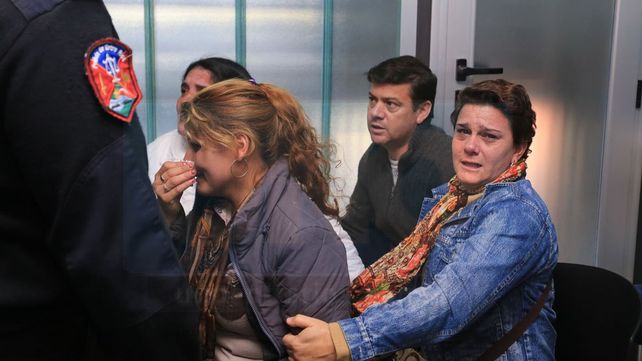 Alivio. Familiares de los acusados se desahogaron tras el veredicto.&nbsp;