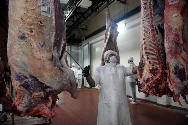 La producción de carne para consumo fue la más baja de los últimos 18 años