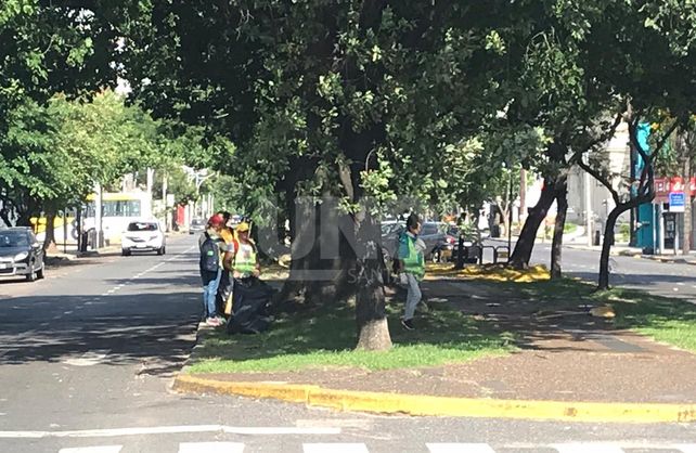 Así amaneció la Costanera luego de los festejos de Navidad