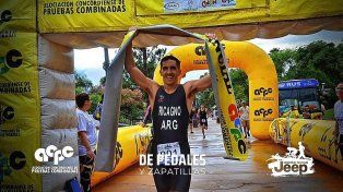 El concordiense Alejandro Ricagno se quedó con el Triatlón Jeep en Paraná.