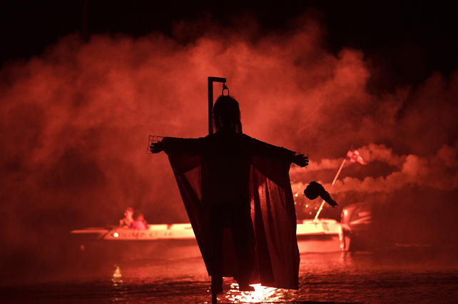 La quema de Judas