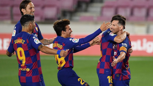 Lionel Messi llegó a los 700 goles en el empate de Barcelona