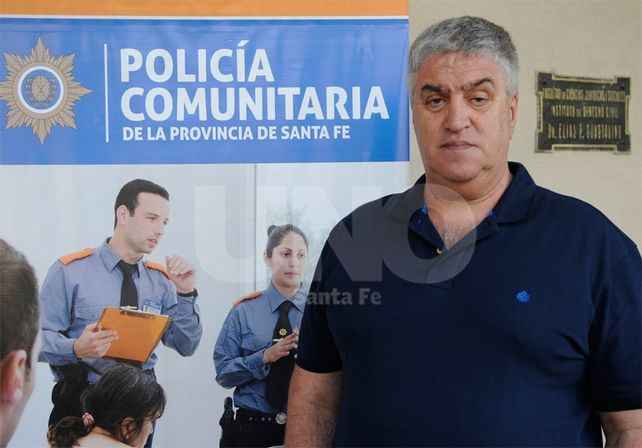 Multipol. El especialista brindó detalles de su modelo de seguridad con orientación social / Foto: Manuel Testi - Uno Santa Fe