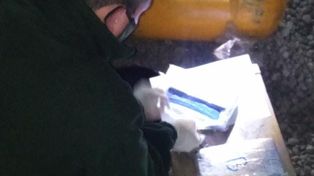 Parte de la droga hallada en Córdoba estaba en el tubo de GNC de un auto