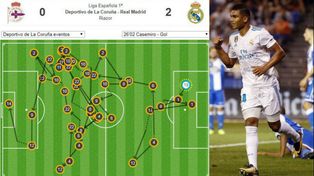 Real Madrid se lució con un gol de antología