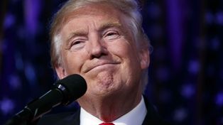 Satisfacción. Un rostro distendido, la misma noche de su triunfo, una vez conocido el resultado de las urnas.