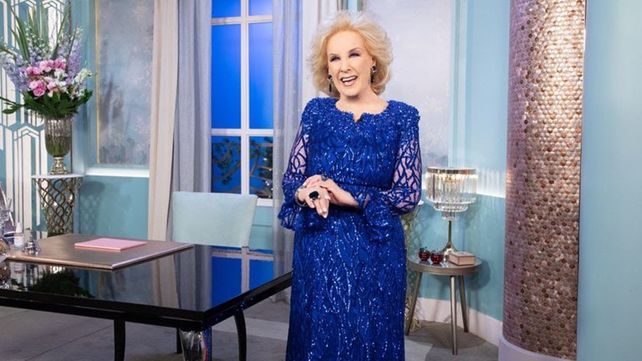 A escena. Mirtha Legrand retomará la conducción después de varios meses de cuidarse por el coronavirus.