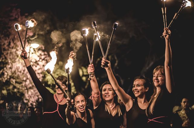 Las integrantes del último Prometeo Danza Malabar. Foto Gentileza E4T. &nbsp; 
