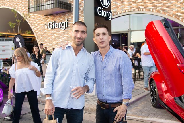 Stevie Paladini y Norberto Sica