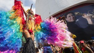 Fernanda Torres, musa del Carnaval de San Pablo.