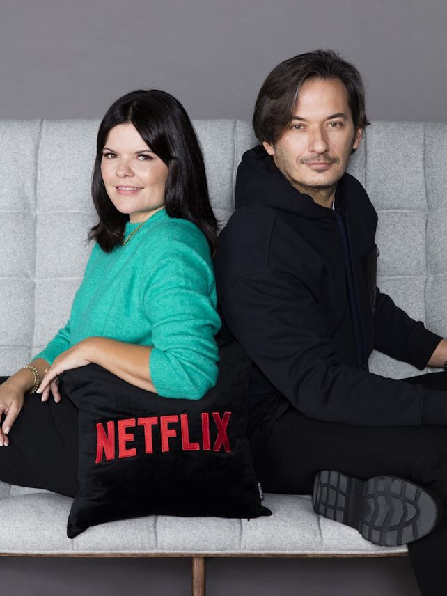 Laura y Alberto Caballero, creadores de la serie.