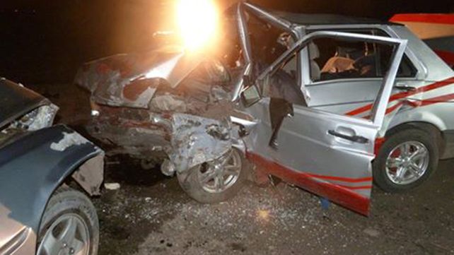 Un policía murió en un choque frontal en la ruta nacional 130
