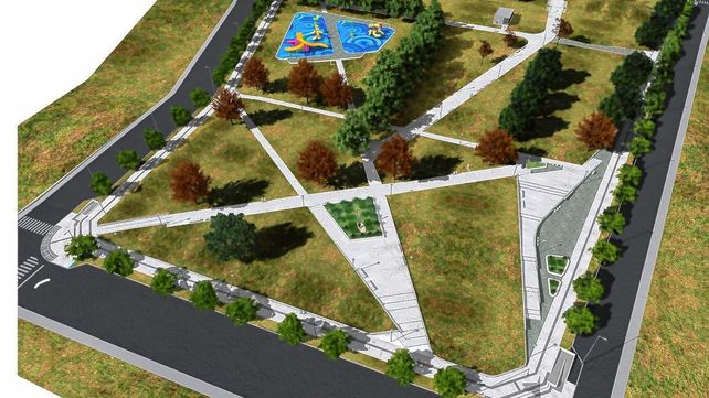Comenzará la remodelación de la plaza Mujeres Entrerrianas