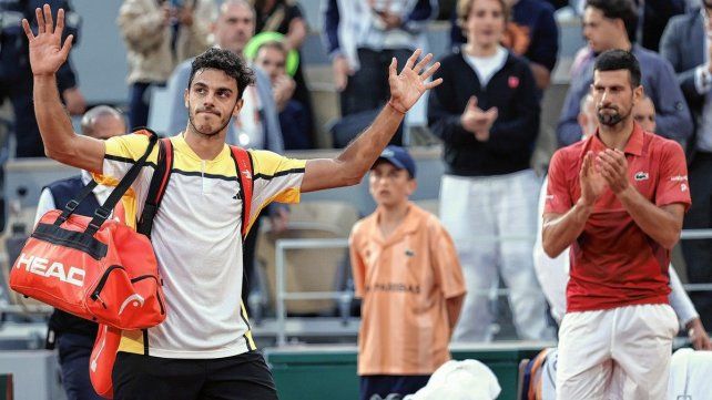 Djokovic tuvo mejor cierre y eliminó a Cerúndolo en Roland Garros