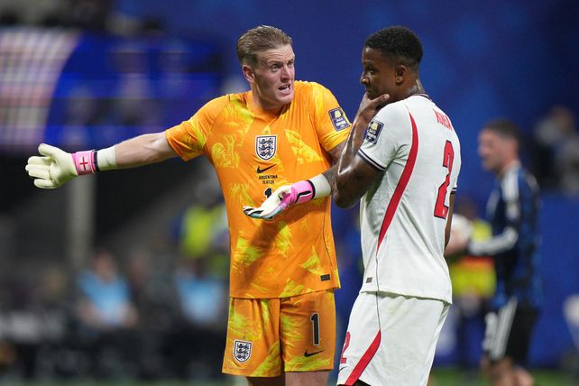 Jordan Pickford fue la figura de Inglaterra
