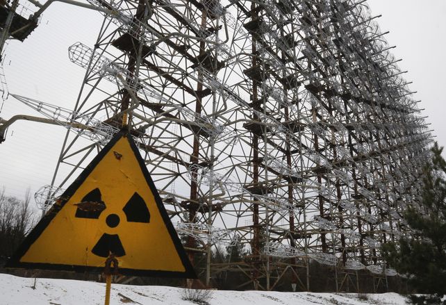 Advierten un nivel anormal de radiactividad en la planta de Chernobyl