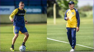 Marco Ruben alteró los ánimos el domingo por la noche, pero en la mañana de este martes le pidió disculpas a Holan.
