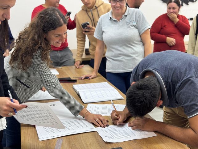 Comenzaron los cursos de capacitación laboral en el departamento General López