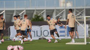 La Selección Argentina y una pardido para llejar de la mejor forma al debut.