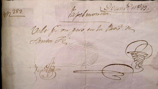 Se cumplen 200 años del papel moneda emitido por el Brigadier López  