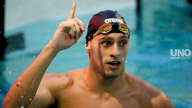 &nbsp;El santafesino Gabriel Morelli dominó la final de los 200 metros pecho al realizar récord argentino por culminar en 2.12.56.