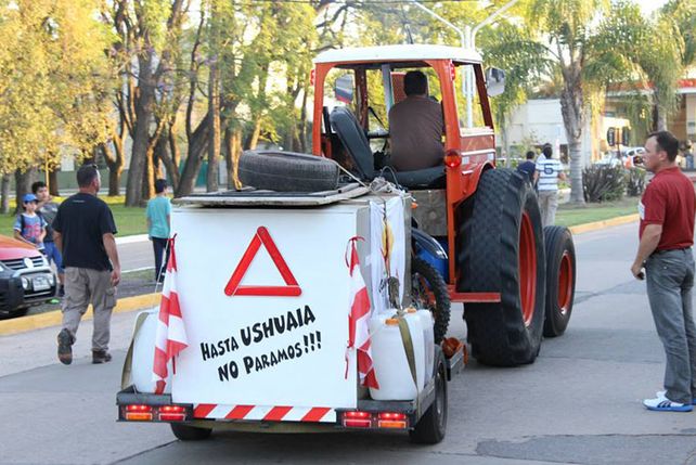Serenidad. Leonardo Braem y Franco Grill transitan las rutas del país con tranquilidad