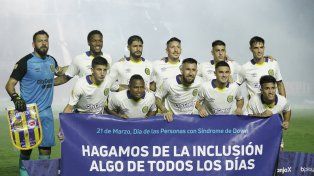 La alineación titular canalla en La Paternal.