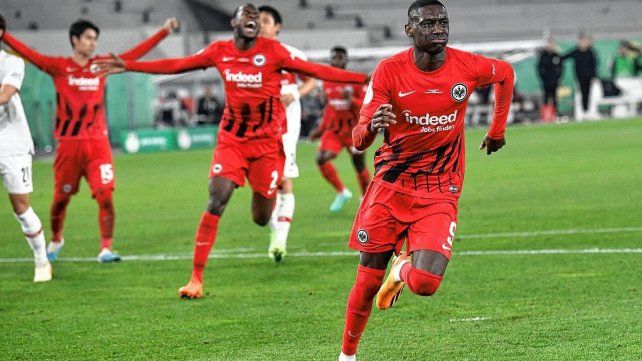 Copa de Alemania: Eintracht Frankfurt ganó y es finalista