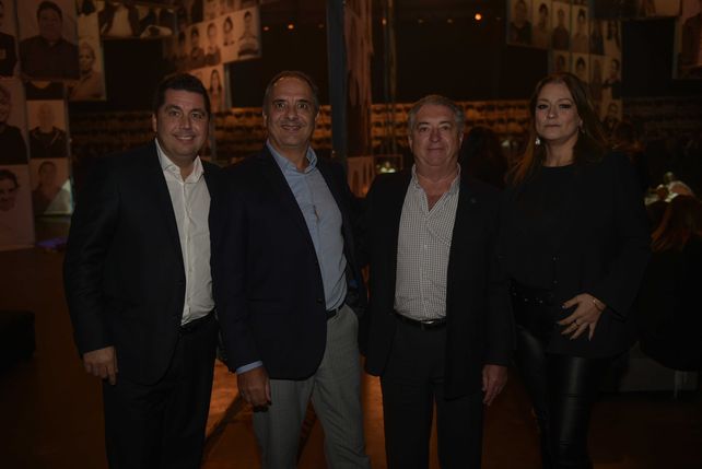 Luciano Collura, Pablo Bertolín, Marcelo Cinalli y Gricel Di Bert.